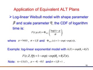 Accelerated life testing | PPT
