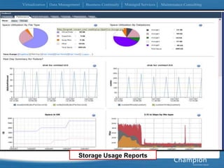  License ReportingDeep Visibility into the Virtual Infrastructure
