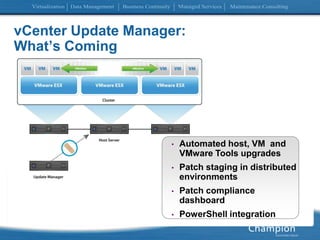  Datastore connection to all hostsNew VM Alarms: VM Total size on disk (GB)