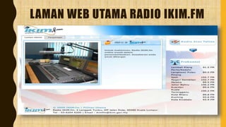 LAMAN WEB UTAMA RADIO IKIM.FM
 