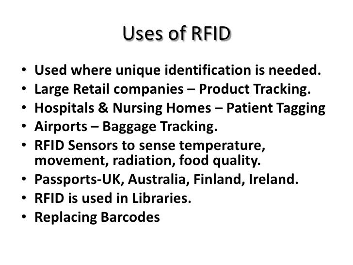 Introduction to RFID