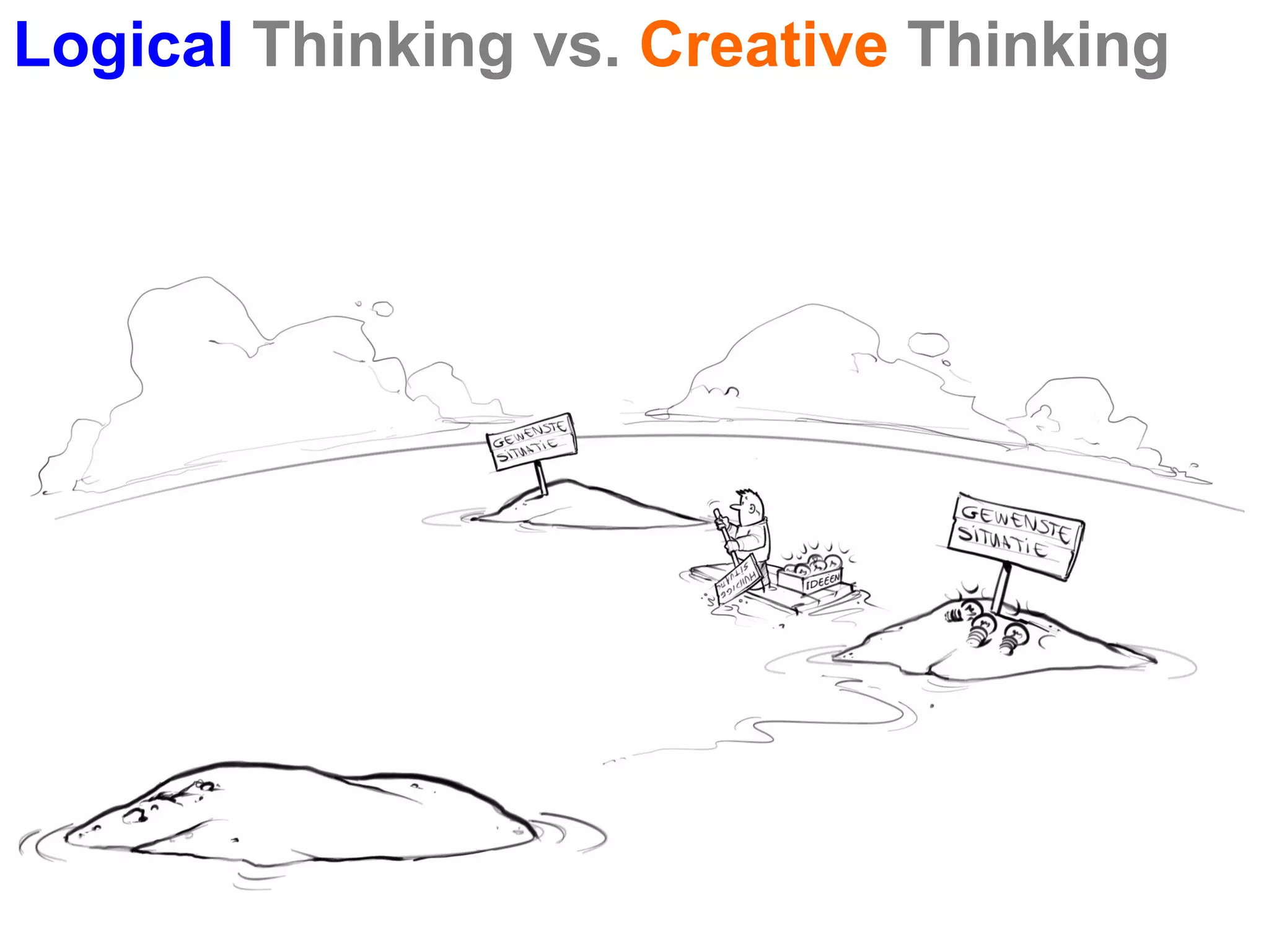 Logical Thinking vs. Creative Thinking
 