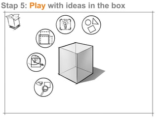 Stap 5: Play with ideas in the box
 
