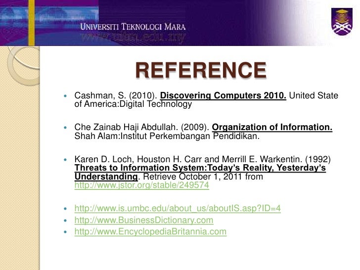 Definition of Information System