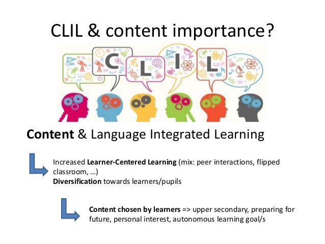 content and language integrated learning A practical clil (content and language integrated learning) methodology course for teachers and lecturers working through english in higher education (he) during the course, you develop and improve your understanding, expertise and skills related to clil in higher education. content and language integrated learning A practical clil (content and language integrated learning) methodology course for teachers and lecturers working through english in higher education (he) during the course, you develop and improve your understanding, expertise and skills related to clil in higher education.