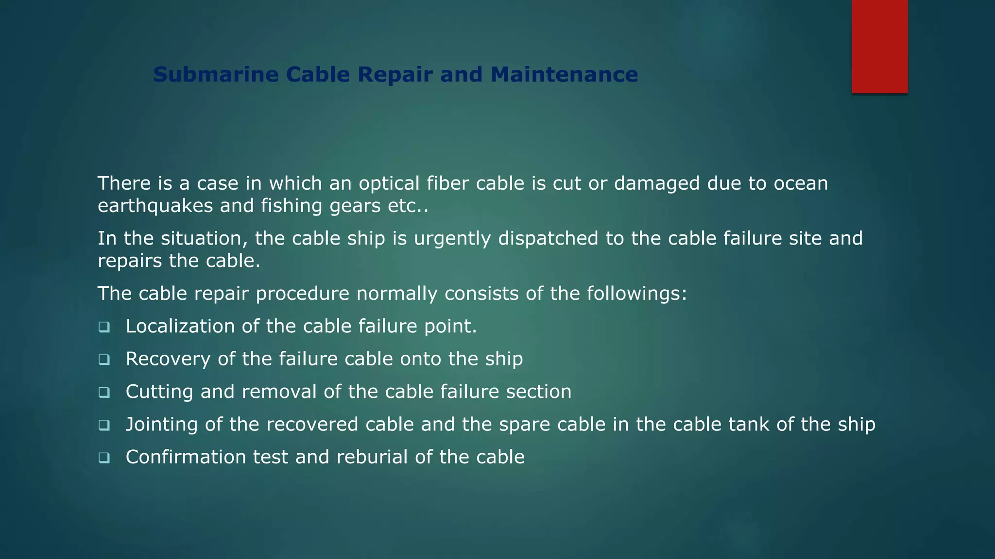 Presentation on Indian submarine Cable network | PPTX
