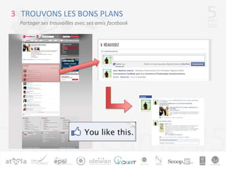 STOPER LE SPAM !!TROUVONS LES BONS PLANS3Acheter malin dans les magasins physiques grâce au social shoppingComparer des prix en magasinVérifiez que vous faites le bon choix !