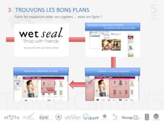 TROUVONS LES BONS PLANS3Des applications pour faciliter l’accès et saisir des opportunités d’un clic