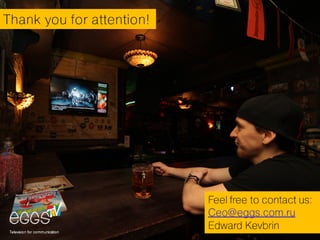 EGGS TV. Constructor of television