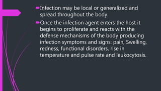 Throughout Infection Presentation Infection Control | PPTX