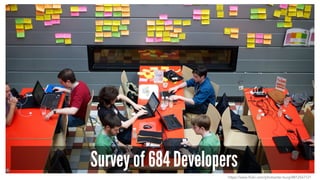 Survey of 684 Developers
https://www.flickr.com/photos/ter-burg/8812567121
 