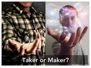 Taker or Maker?
 