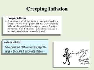 Creeping Inflation
 
