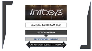Presentation infosys | PDF