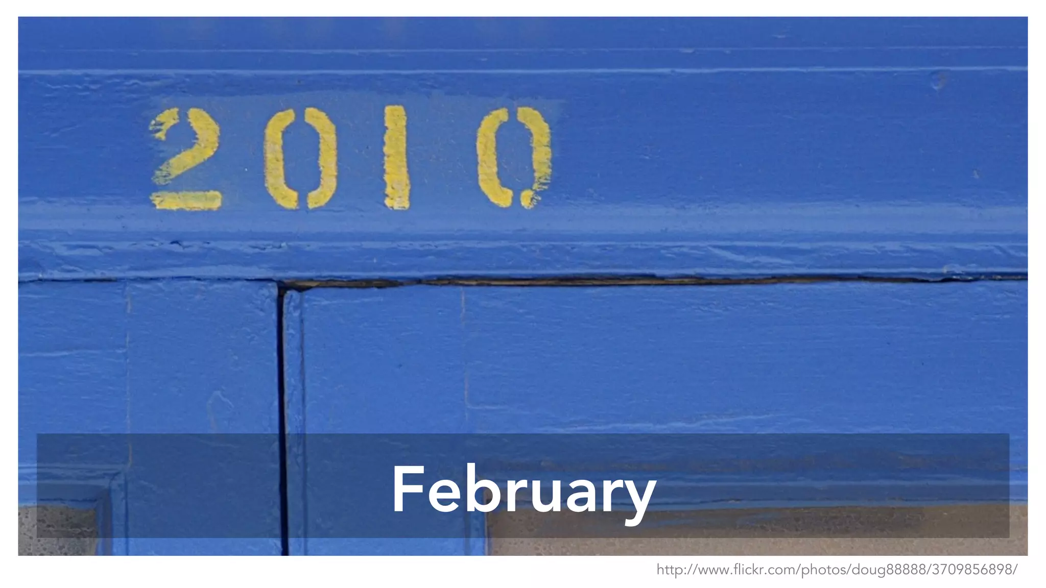 February
http://www.flickr.com/photos/doug88888/3709856898/
 