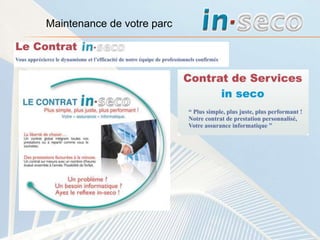  Poitiers- SaintesPoitiers - 14, avenue de La Loge, "Les Portes de l'Auxance", 86440 MIGNE-AUXANCES - T : 05.49.57.12.56 - contact86@inseco.frLa Rochelle - 21, rue Alphonse de Saintonge, "Les Bureaux d'Aunis", 17000 LA ROCHELLE - T : 05.46.34.22.22 - contact17@inseco.frBordeaux - 9, rue Montgolfier, Immeuble "Le France", 33700 MERIGNAC - T : 05.56.12.40.40 - contact33@inseco.fr