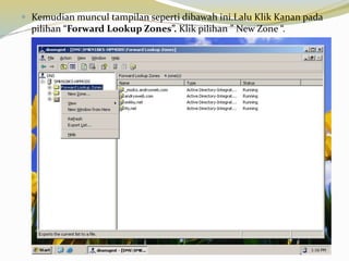 Presentation Installasi DNS Server | PPTX