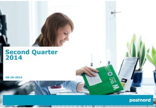 Second Quarter
2014
08-26-2014
 