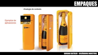 EMPAQUES
ADRIANA GASTALDI – DISEÑADORA INDUSTRIAL
 