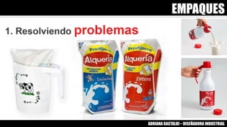 EMPAQUES
ADRIANA GASTALDI – DISEÑADORA INDUSTRIAL
 