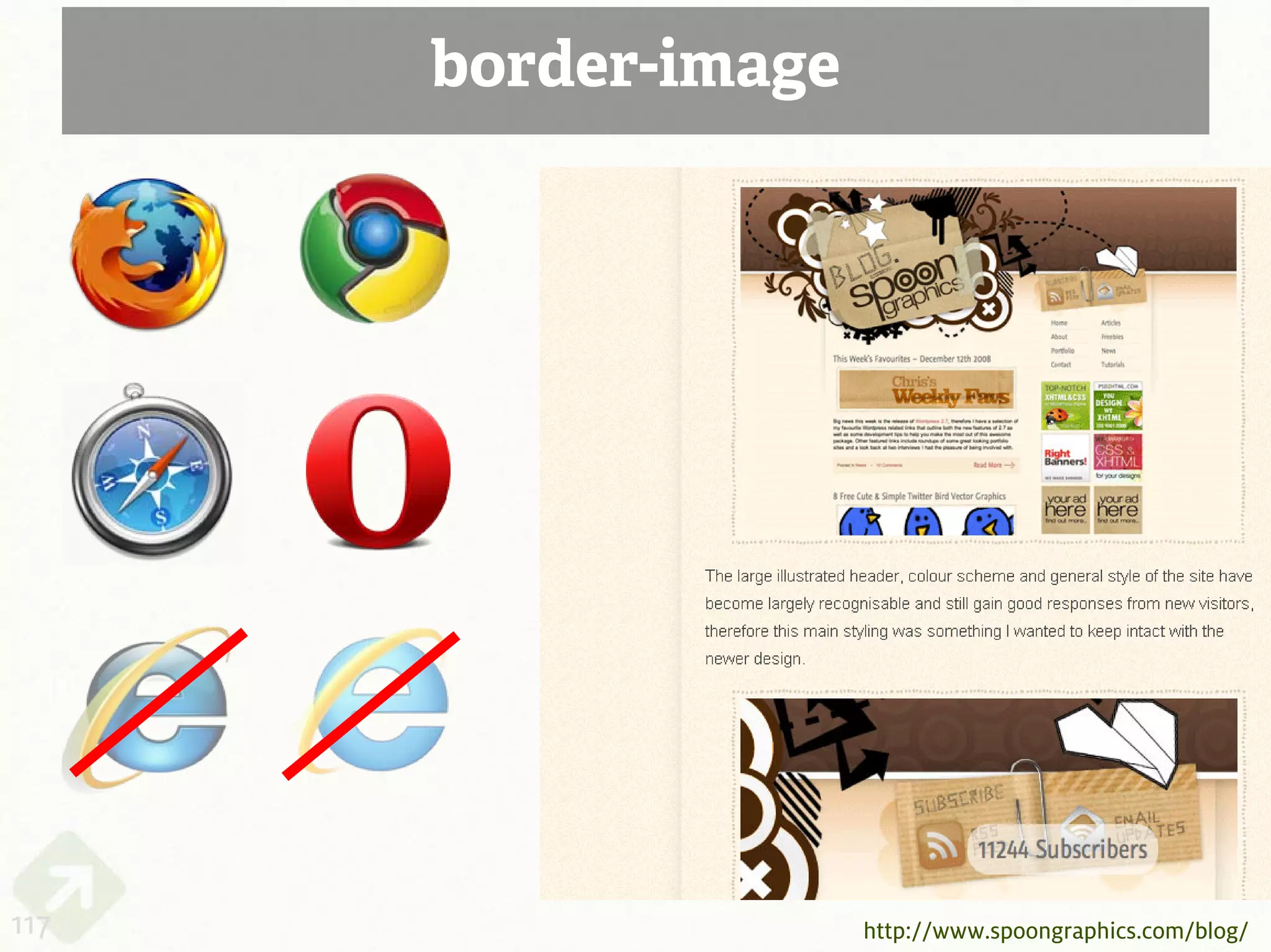 border-image




117                  http://www.spoongraphics.com/blog/
 