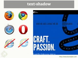 text-shadow




102                 http://www.bountybev.com
 