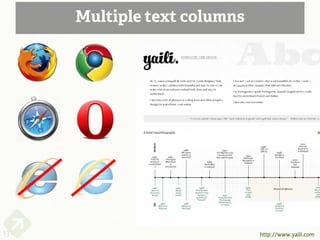 Multiple text columns




131                           http://www.yaili.com
 