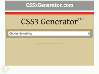 CSS3Generator.com




50
 