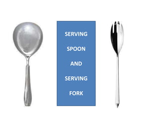 Presentation in types of service ware | PPT