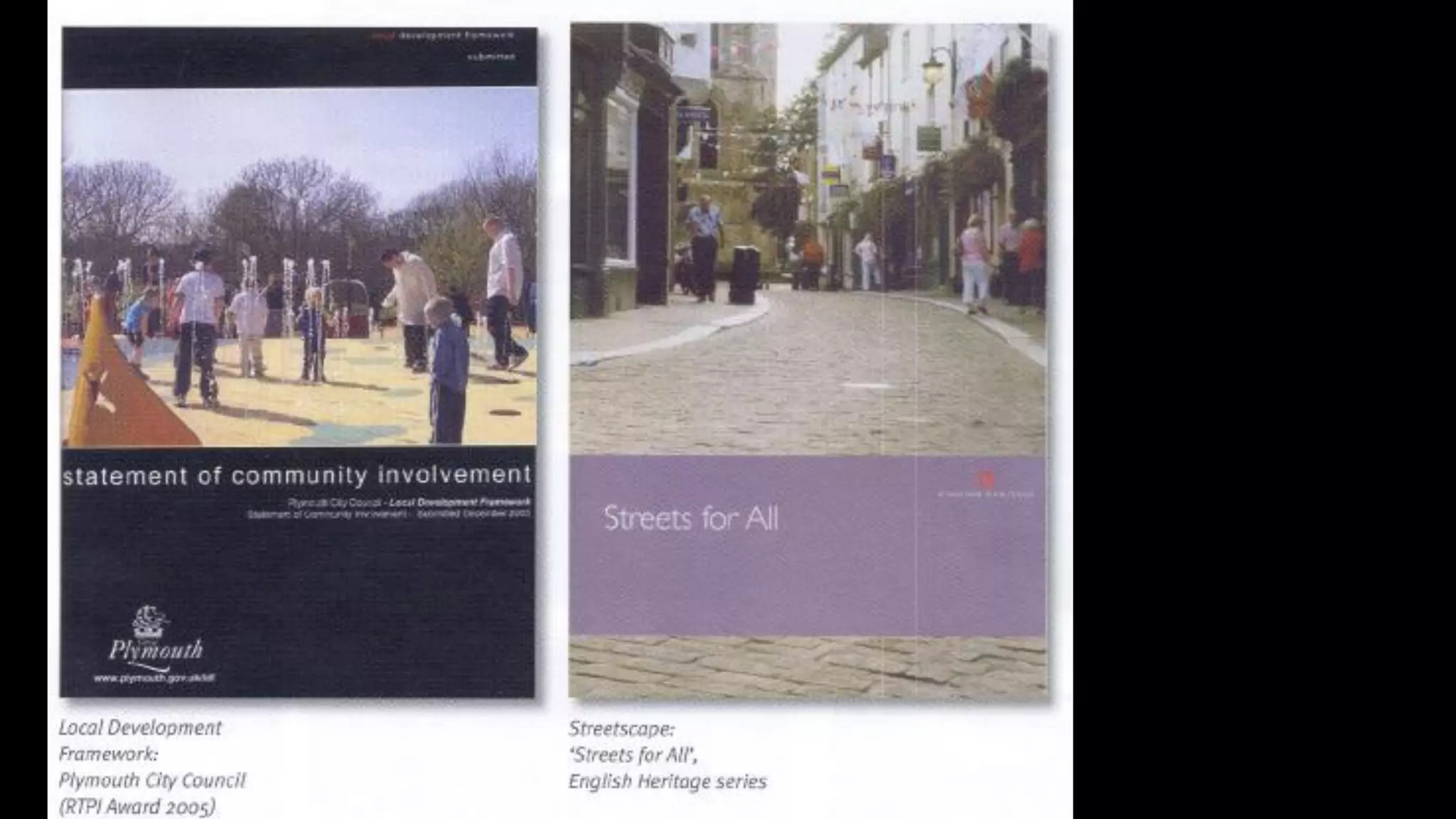 Presentation in urban design