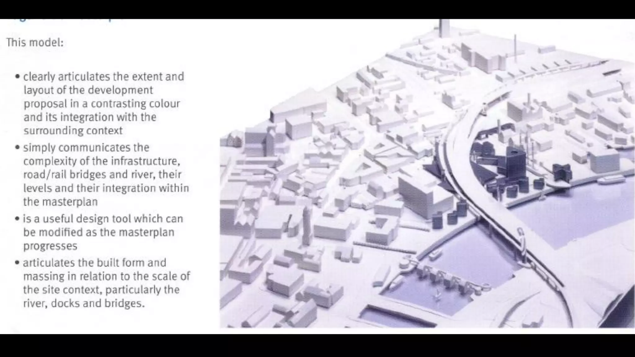 Presentation in urban design