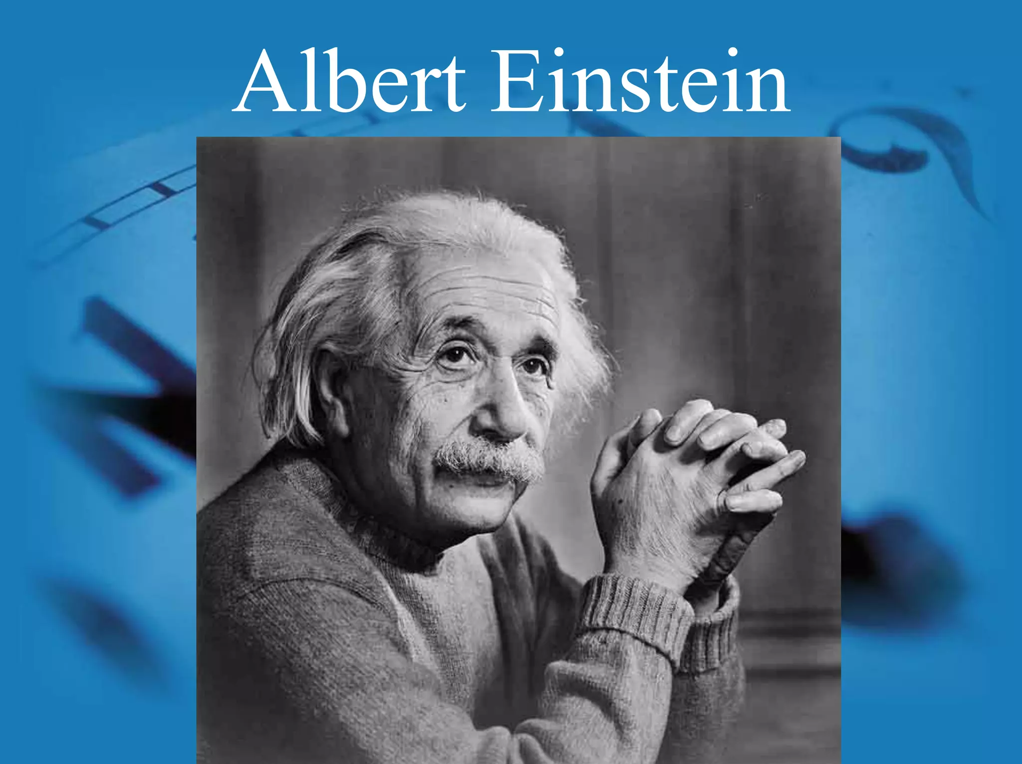 Albert Einstein