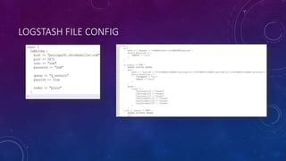 LOGSTASH FILE CONFIG
 