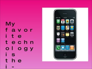 Presentation Iphone | PPT