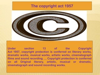 Presentation ipr act | PPTX