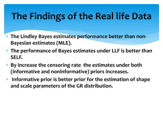 Comparison of Bayesian and non-Bayesian estimations for Type-II ...