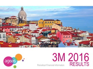 Periodical Financial Information
3M 2016RESULTS
 