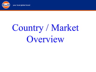 Country / Market Overview 