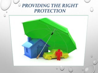 PROVIDING THE RIGHT
PROTECTION
 