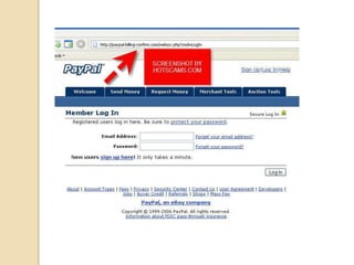 PhishingPhishing is a type of deception designed to steal your valuable personal data, such as credit card numbers, passwords, account data, or other information.Con artists might send millions of fraudulent e-mail messages that appear to come from Web sites you trust, like your bank or credit card company, and request that you provide personal information.