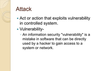 Cryptographic Attacks