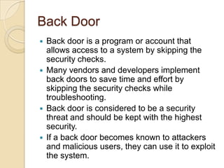  "Click the link below to gain access to your account." HTML-formatted messages can contain links or forms that you can fill out just as you'd fill out a form on a Web site.  The links that you are urged to click may contain all or part of a real company's name and are usually "masked," meaning that the link you see does not take you to that address but somewhere different, usually a phony Web site. How To Tell If An E-mail Message is Fraudulent (cont’d)Con artists also use Uniform Resource Locators (URLs) that resemble the name of a well-known company but are slightly altered by adding, omitting, or transposing letters. For example, the URL "www.microsoft.com" could appear instead as: 	www.micosoft.com  	www.mircosoft.com  	www.verify-microsoft.com