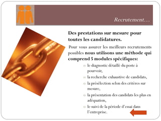 Recrutement…  