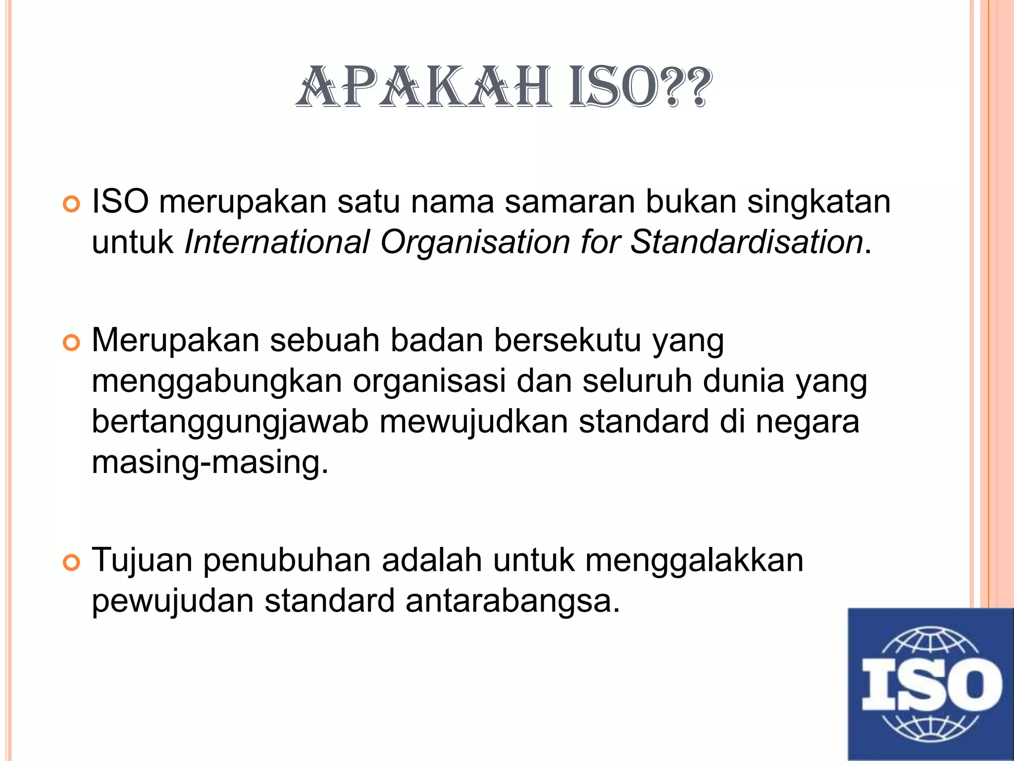 Presentation iso | PPTX