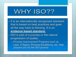 ISO 15189 MEDICAL LABORTORIES  REQUIRMENTS  FOR QUALITY AND  COMPETENCE