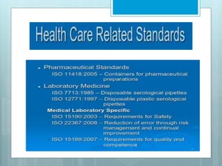 ISO 15189 MEDICAL LABORTORIES  REQUIRMENTS  FOR QUALITY AND  COMPETENCE