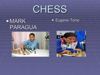 CHESS MARK PARAGUA Eugene Torre 