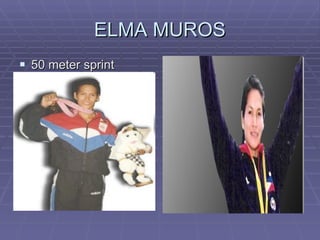 ELMA MUROS 50 meter sprint 