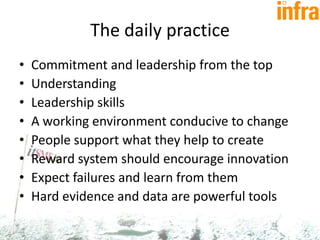 Presentation Itsmf Infra