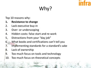 Presentation Itsmf Infra